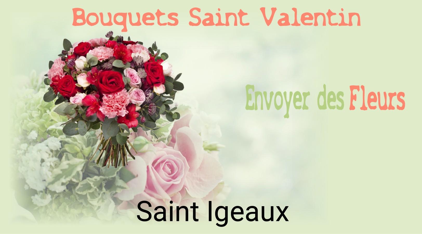 Roses de Saint-Valentin livrées à Saint-Igeaux